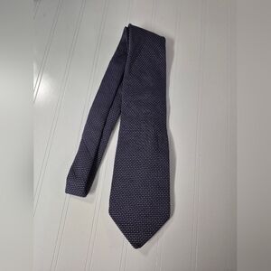 Banana Republic Purple and White Silk Blend Tie